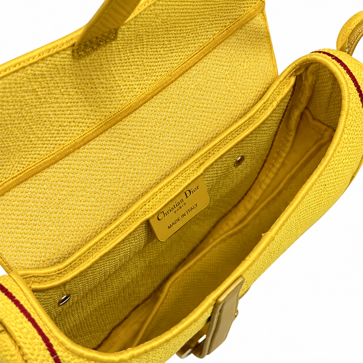 Dior Quilted Cannage Flap Shoulder Bag with Adjustable Strap