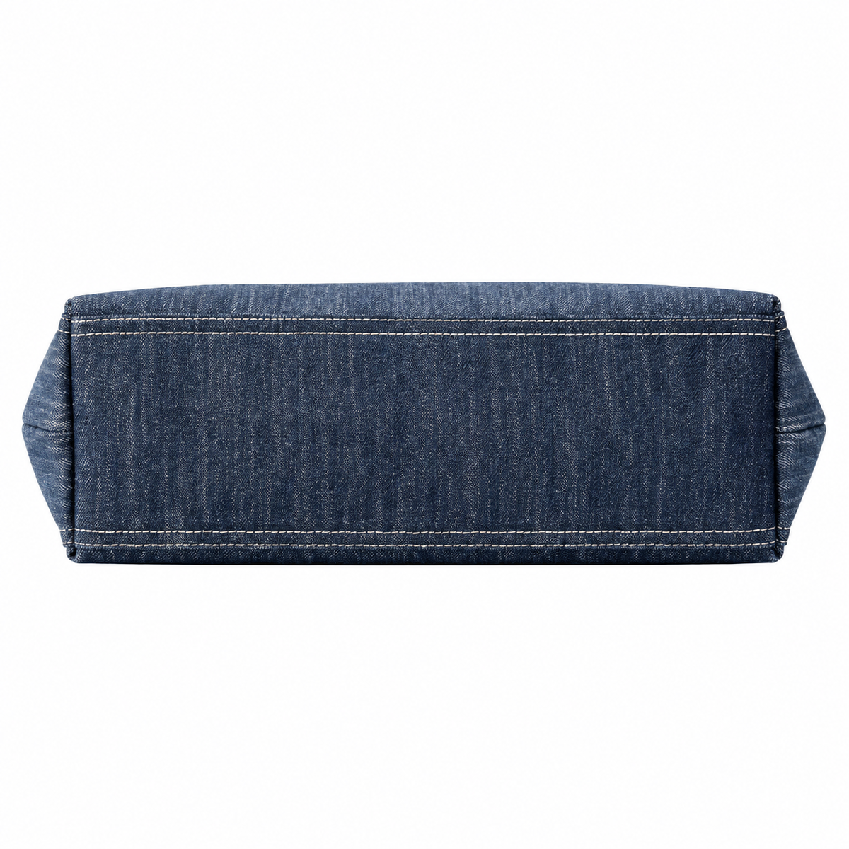 Chanel Navy Denim Large Deauville Shopping Tote