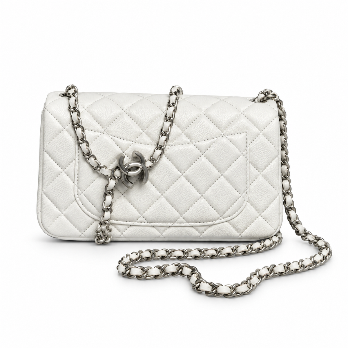 Chanel Quilted Leather Flap Shoulder Bag