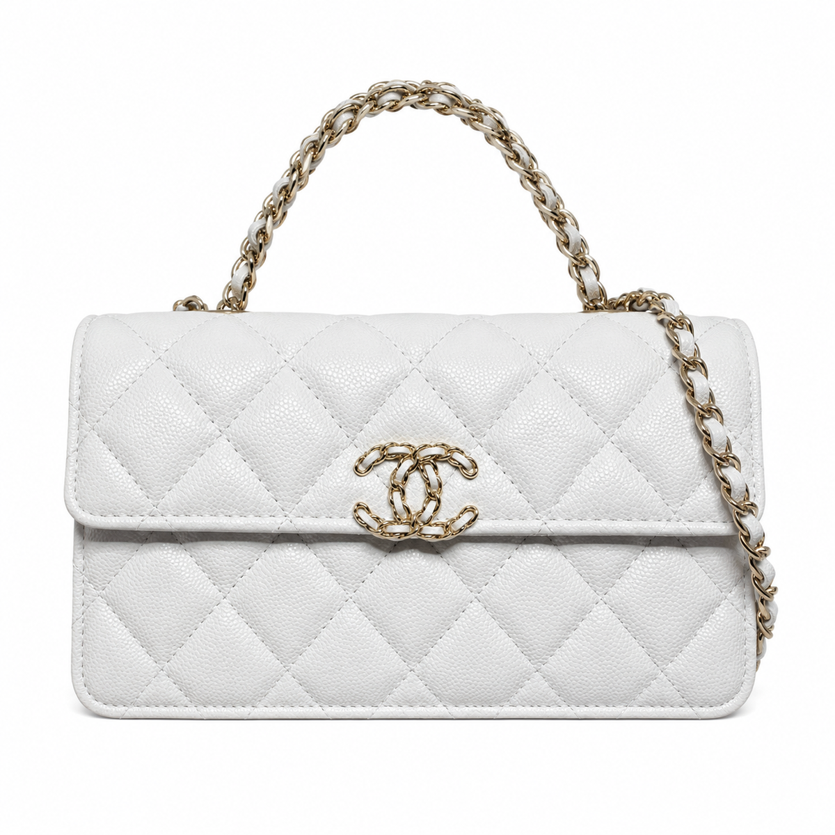Chanel Quilted Mini Chain Shoulder Bag