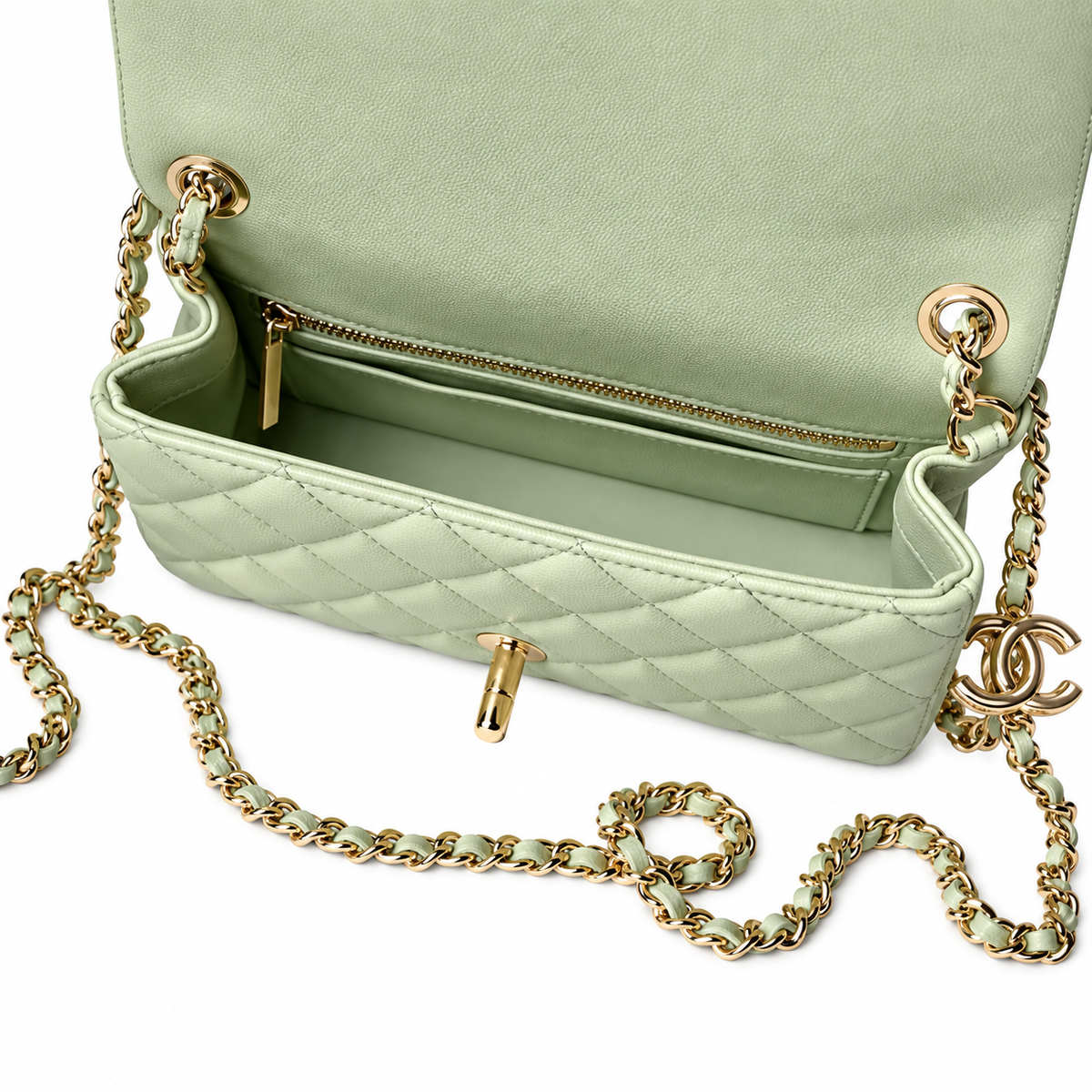 Chanel Quilted Leather Flap Shoulder Bag