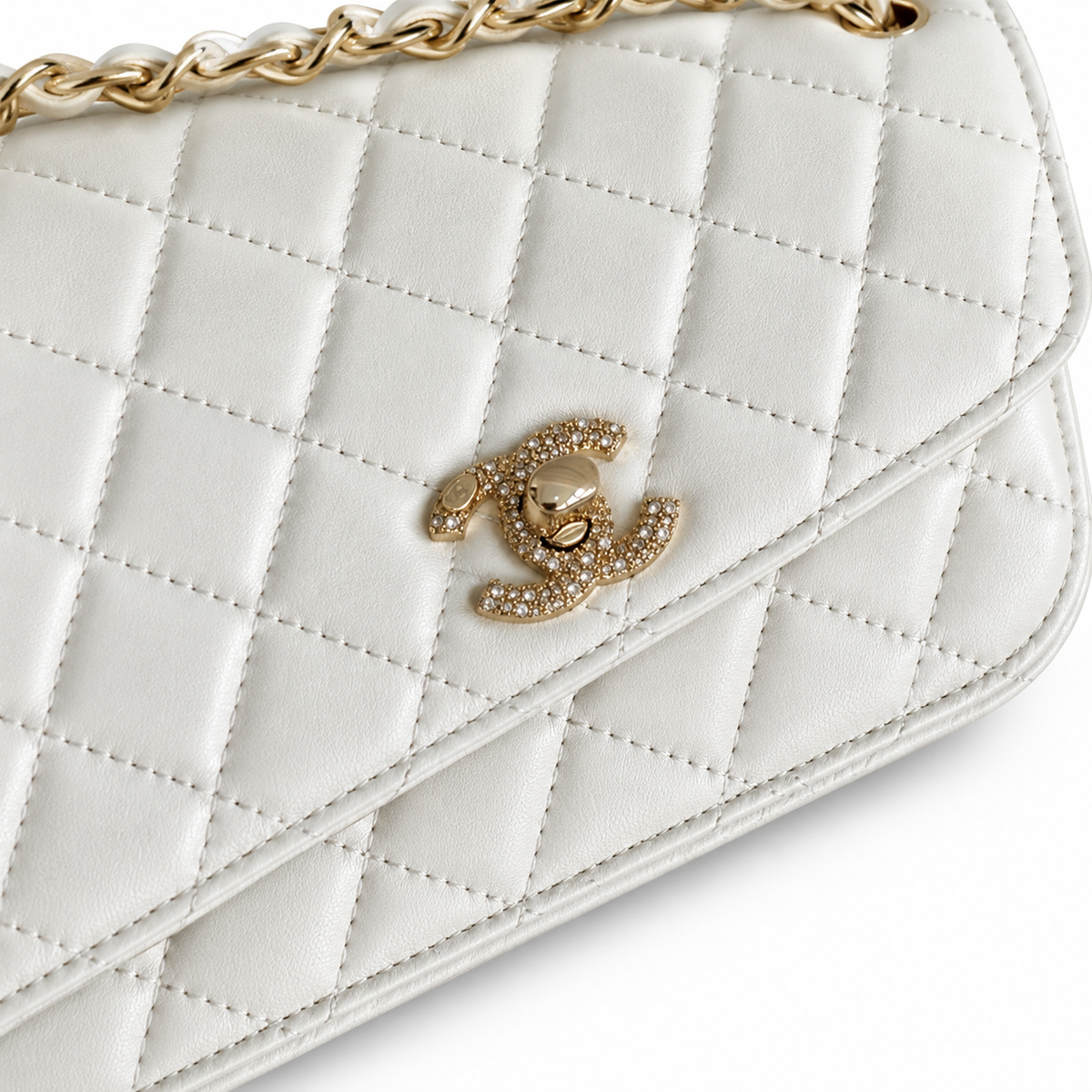 Chanel Quilted Chain Mini Flap Bag