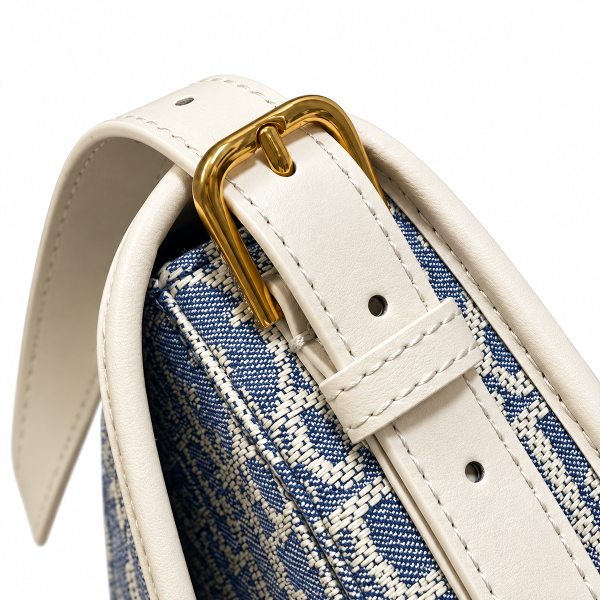 Dior Bobby East-West Bag in Blue Oblique Jacquard with CD Clasp