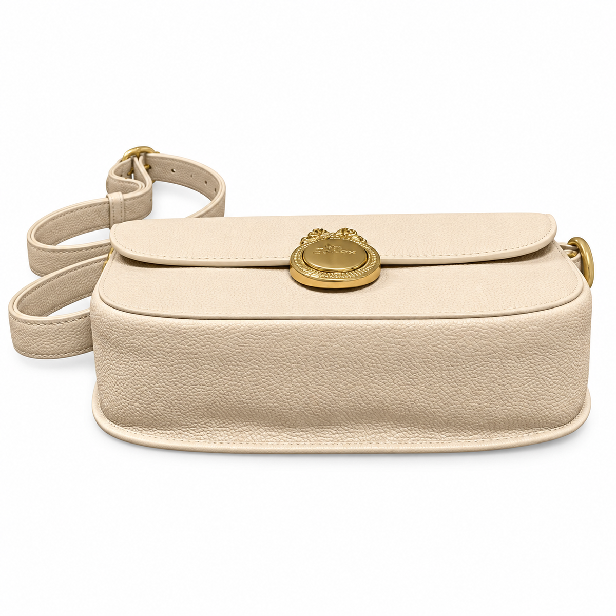 Dior Quilted Cannage Flap Shoulder Bag with Adjustable Strap