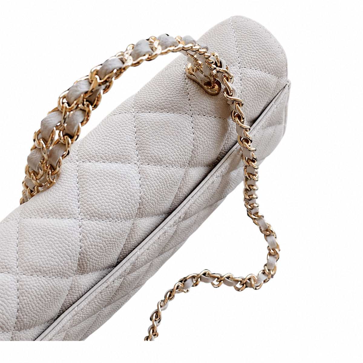 Chanel Quilted Leather Chain Shoulder Bag