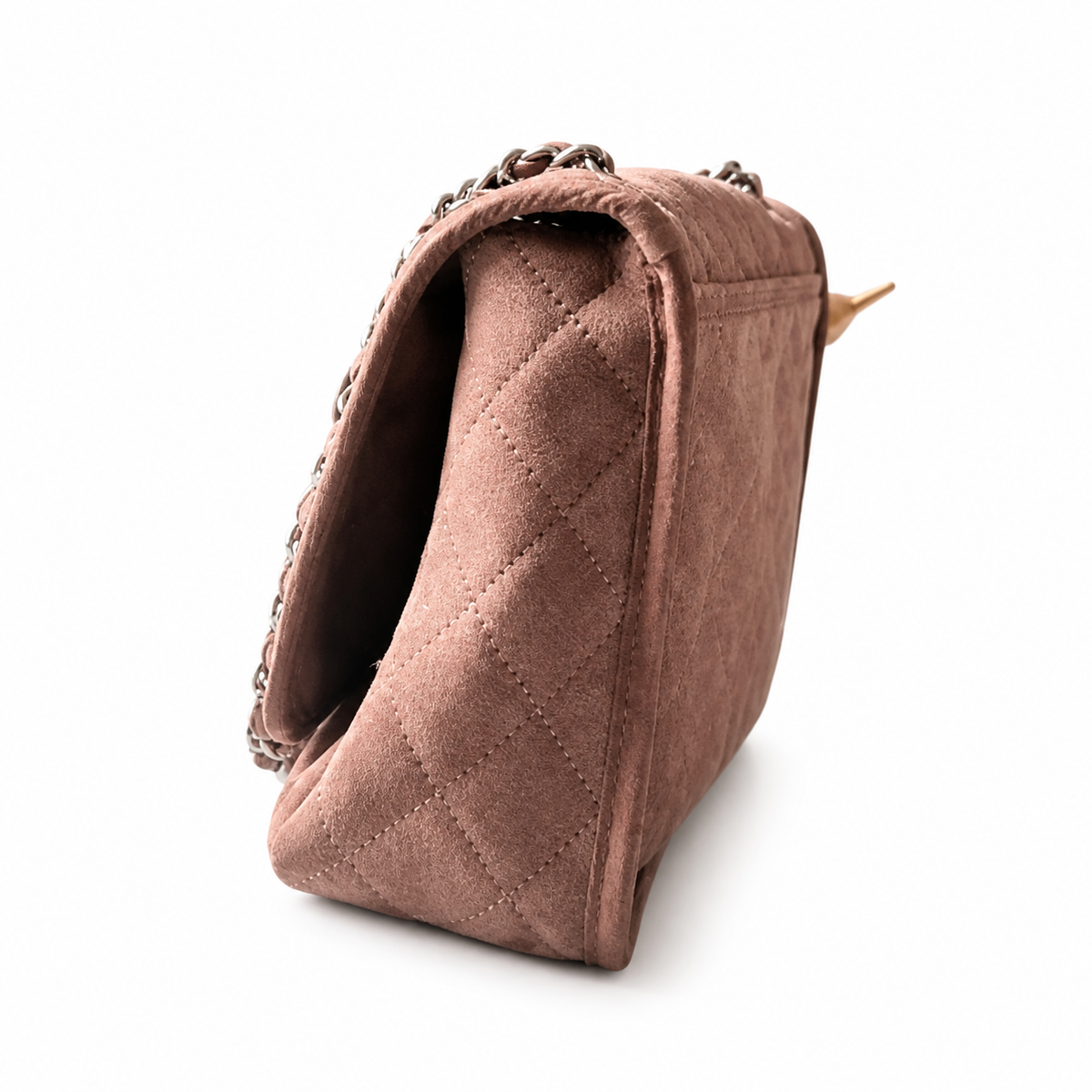 Chanel Quilted Pink Flap Bag