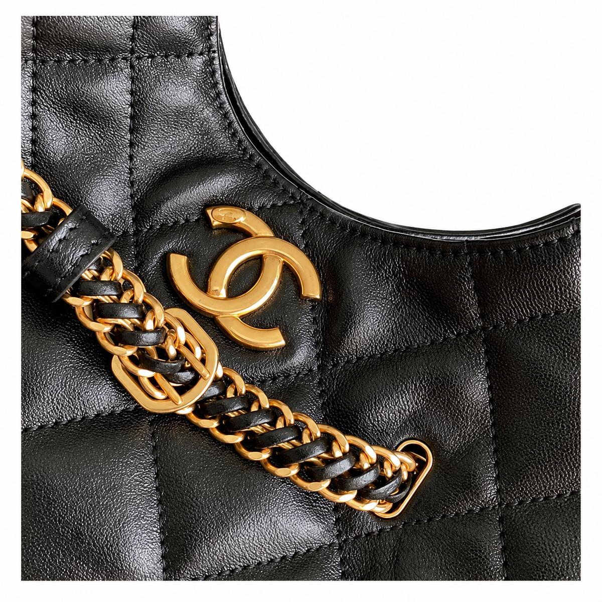 Chanel Quilted Leather Handbag