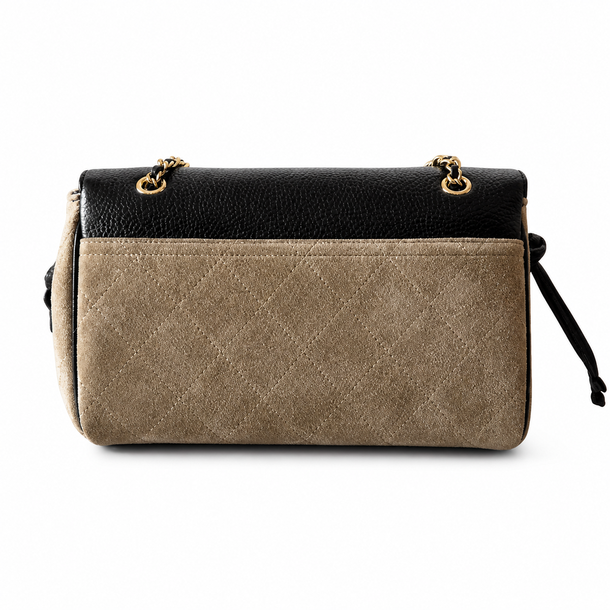 Chanel Beige Quilted Flap Shoulder Bag
