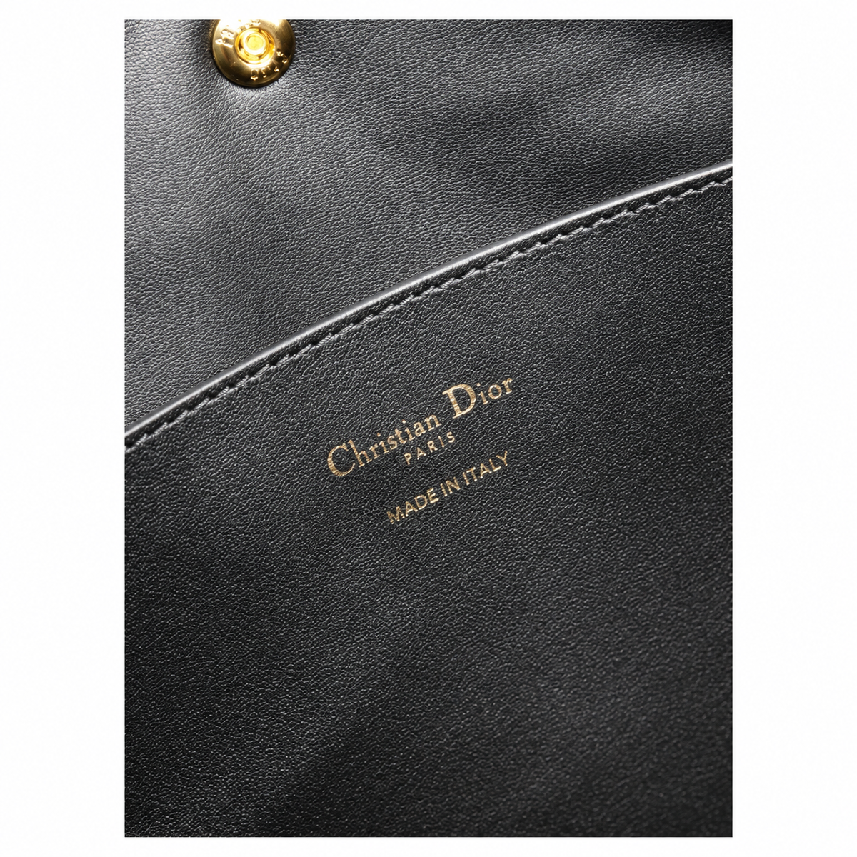Dior Toujours Small Tote Bag in Black with Christian Dior Logo