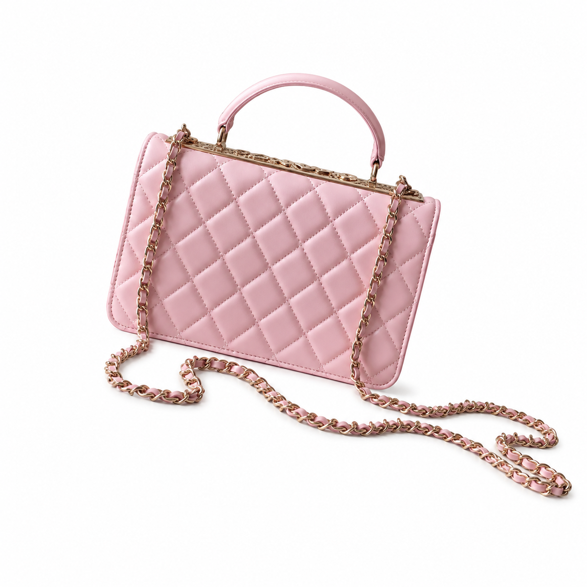 Chanel Quilted Mini Chain Crossbody Bag