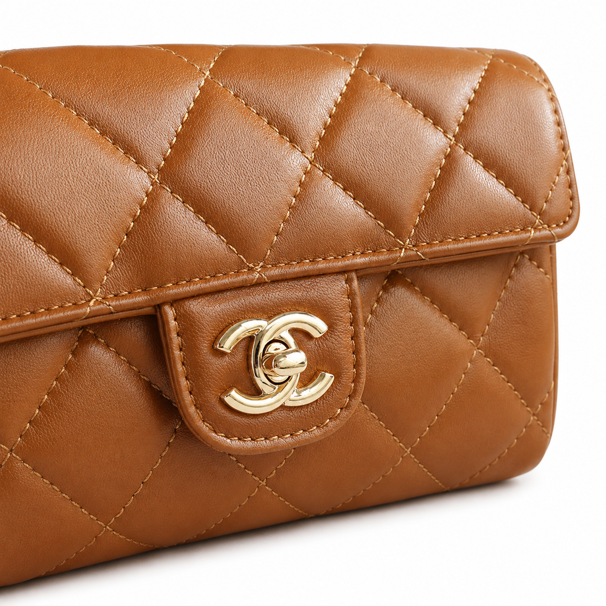 Chanel Slim Diamond Shoulder Bag