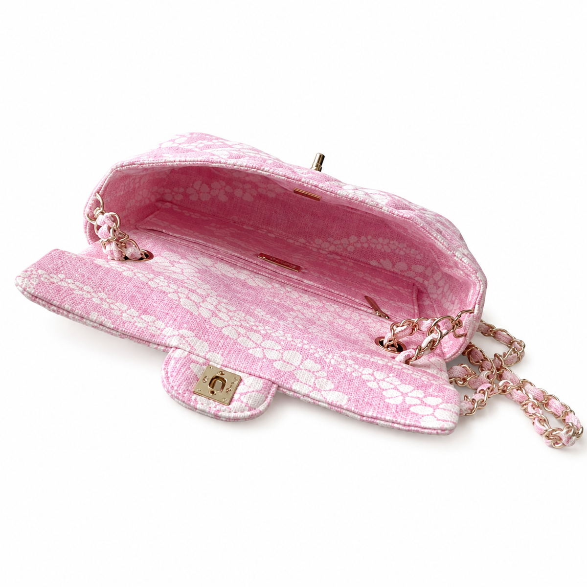Chanel Quilted Chain Crossbody Shoulder Bag