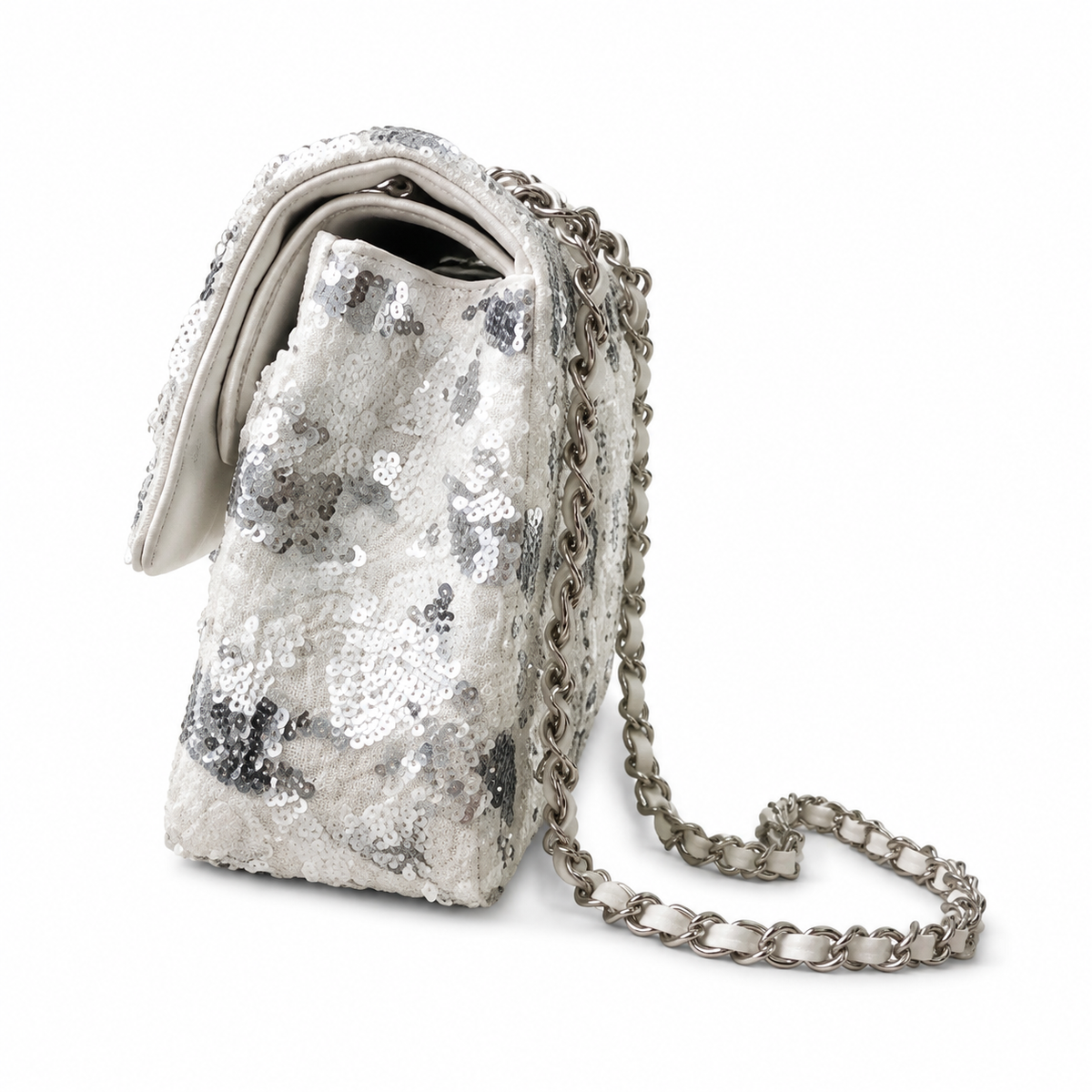 Chanel Quilted Leather Chain Flap Bag
