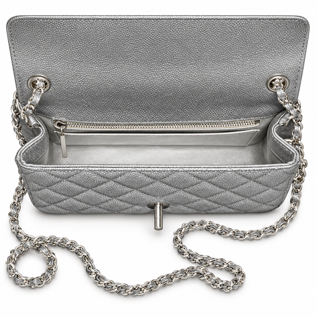 Chanel Quilted Leather Flap Shoulder Bag