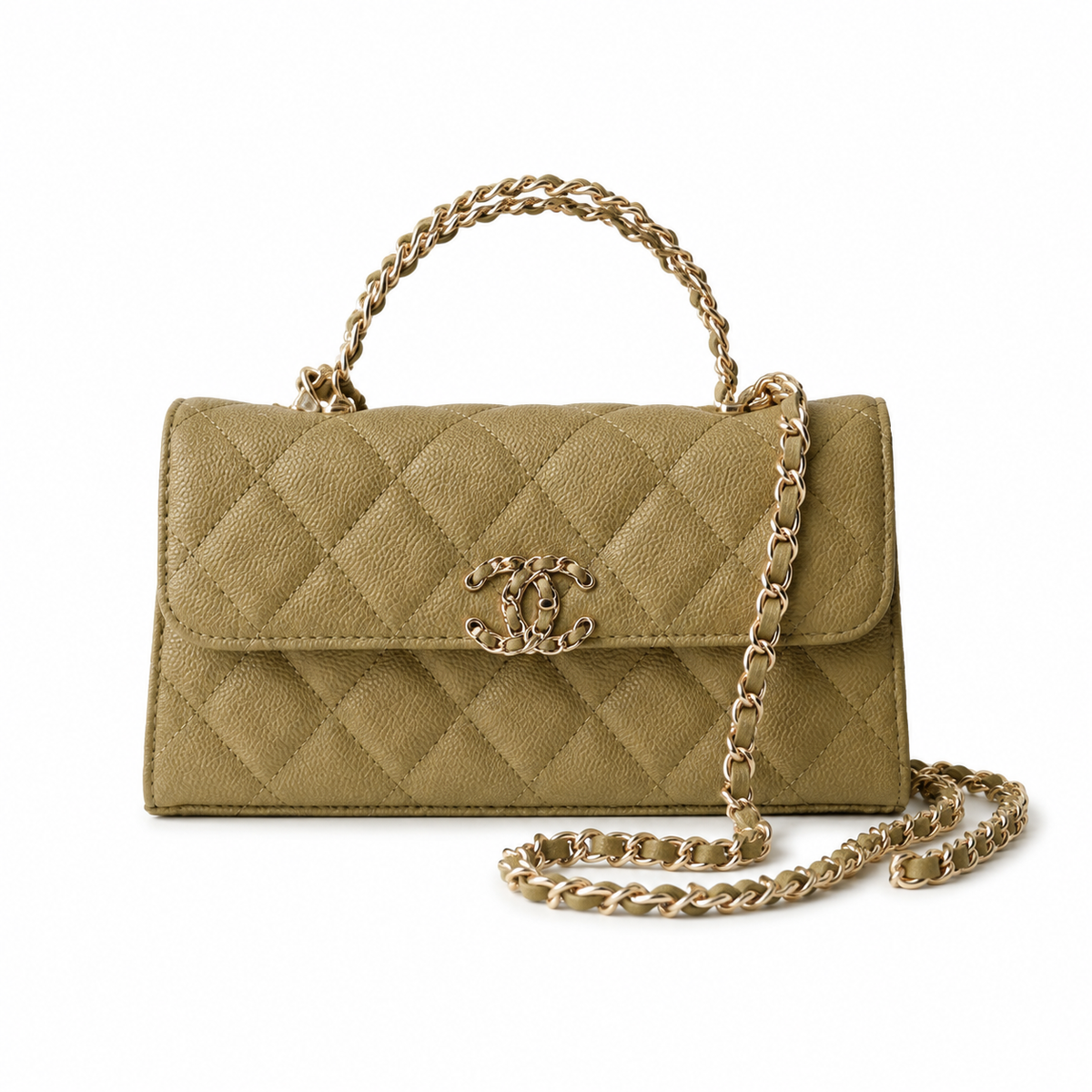 Chanel Quilted Mini Chain Flap Shoulder Bag