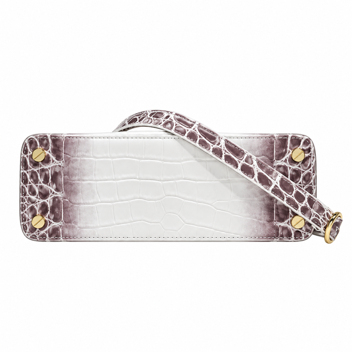 Dior Ombre Croc-Embossed Tote Bag
