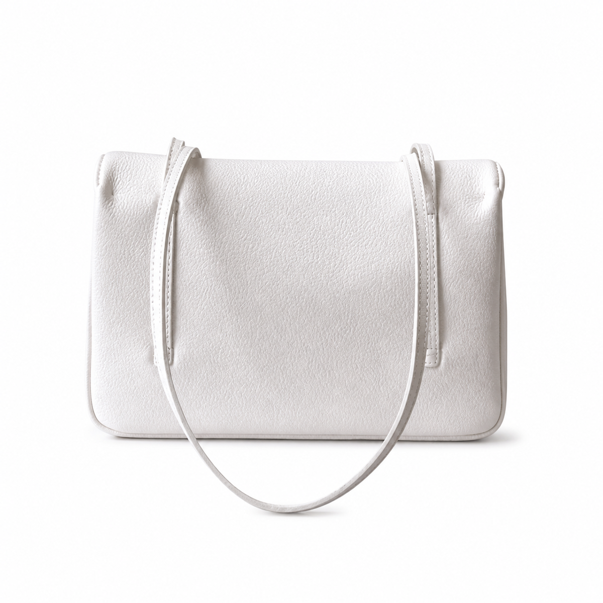 Chanel White Flap Shoulder Bag