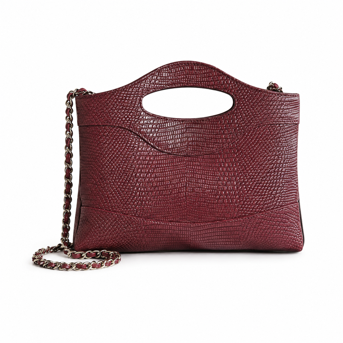 Chanel CC Quilted Top Handle Bag