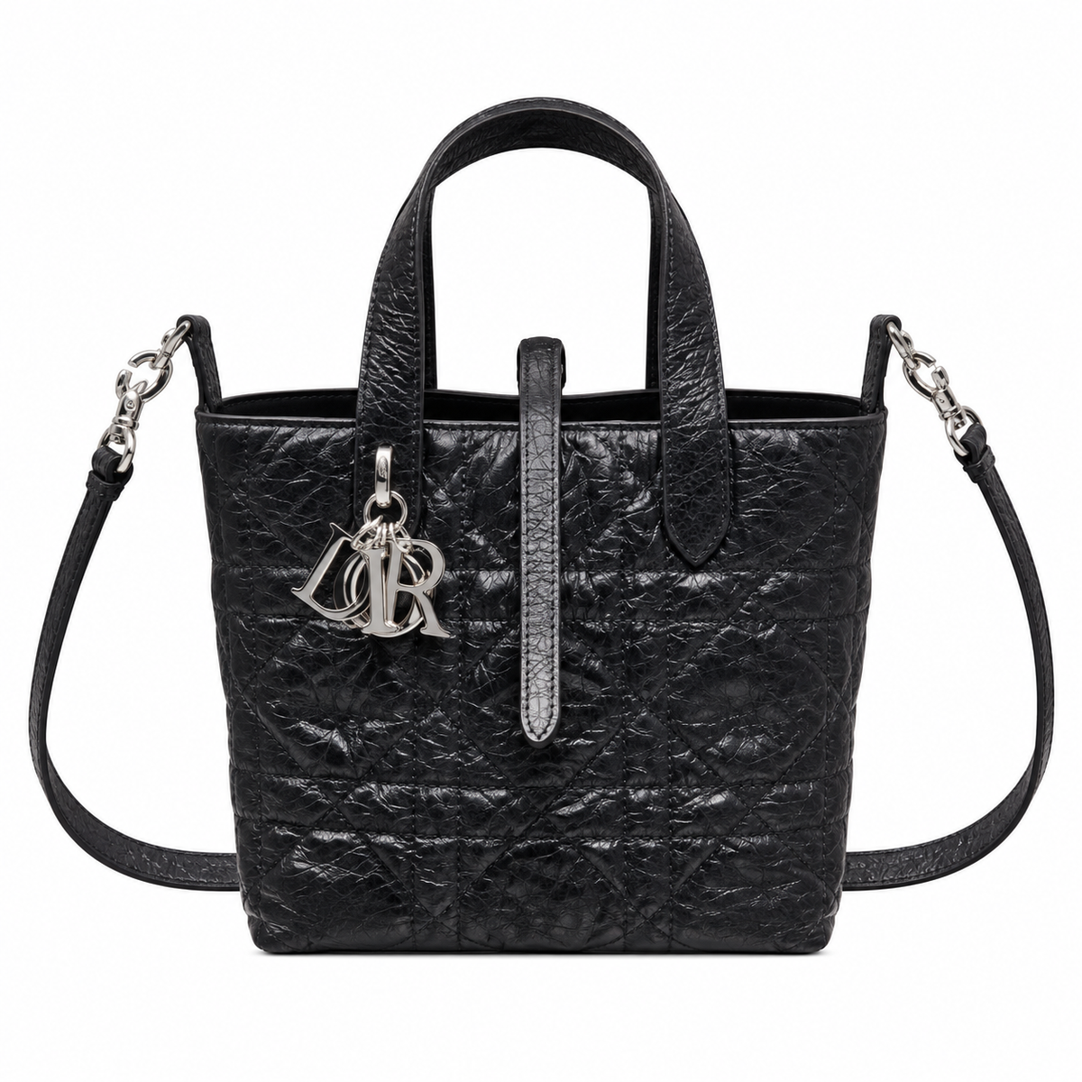 Dior Rose des Vents Mini Tote Bag with Removable Chain Strap