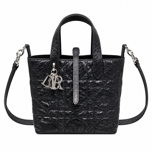 Dior Rose des Vents Mini Tote Bag with Removable Chain Strap