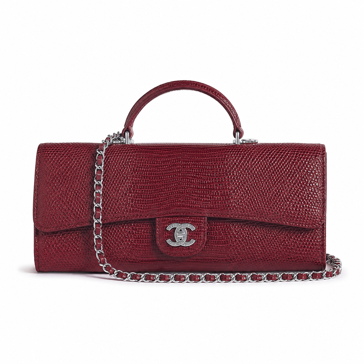 Chanel Quilted Top Handle Bag