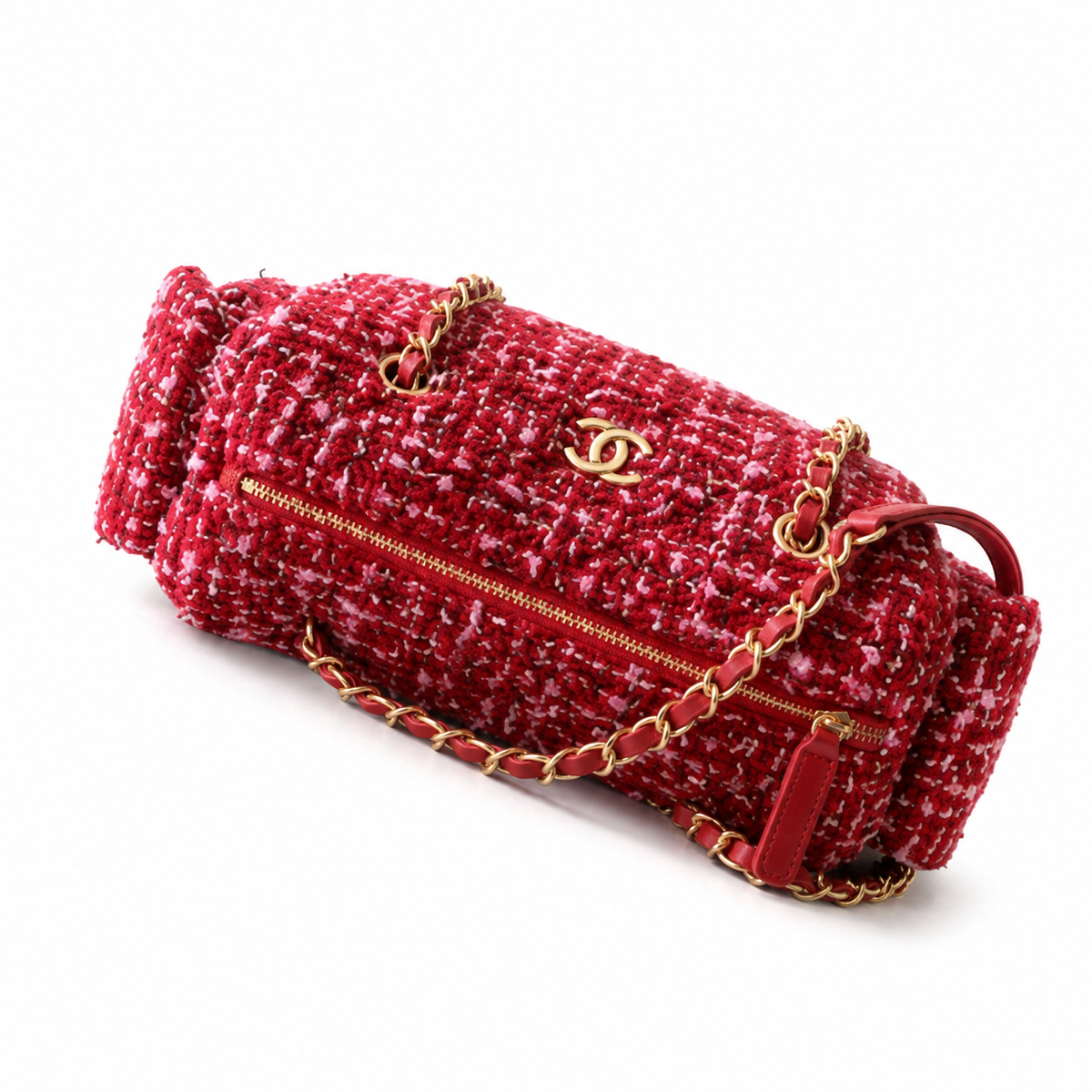 Chanel Quilted Leather Chain Handbag