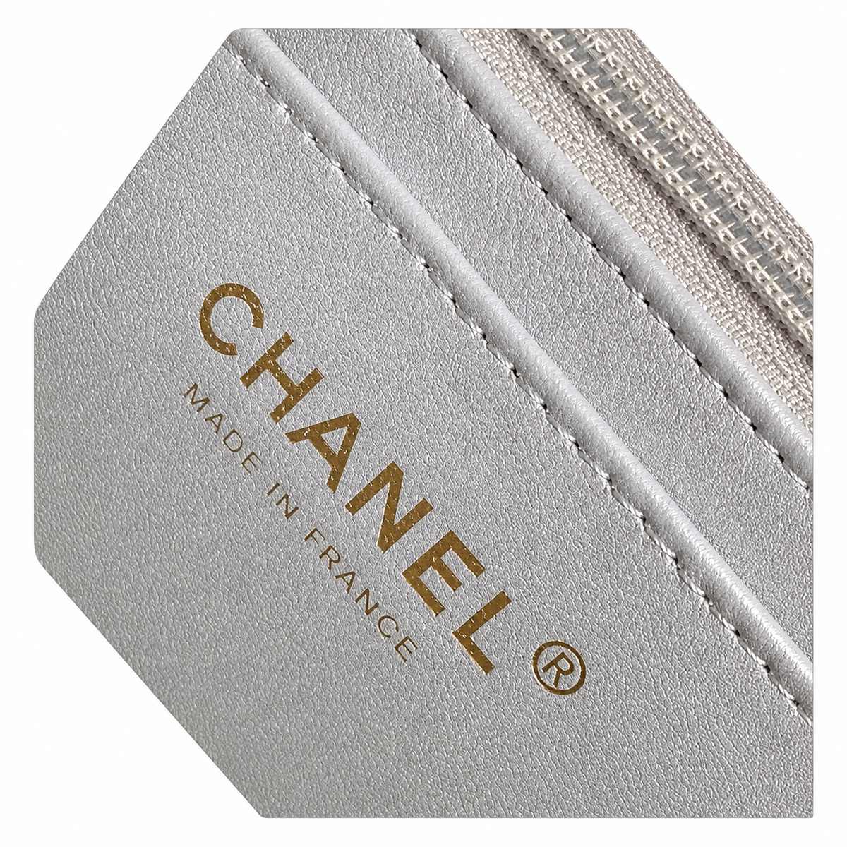 Chanel 2.55 Reissue Mini Flap Bag in Silver Metallic Leather