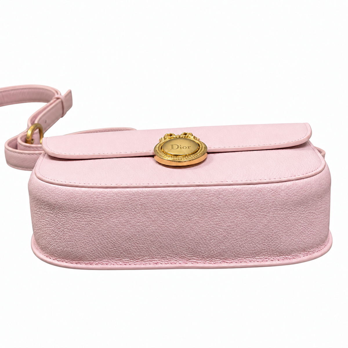 Dior Quilted Cannage Flap Shoulder Bag with Adjustable Strap