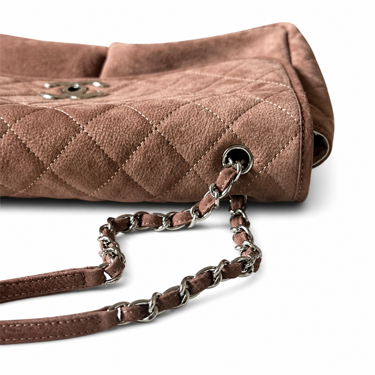 Chanel Quilted Pink Flap Bag