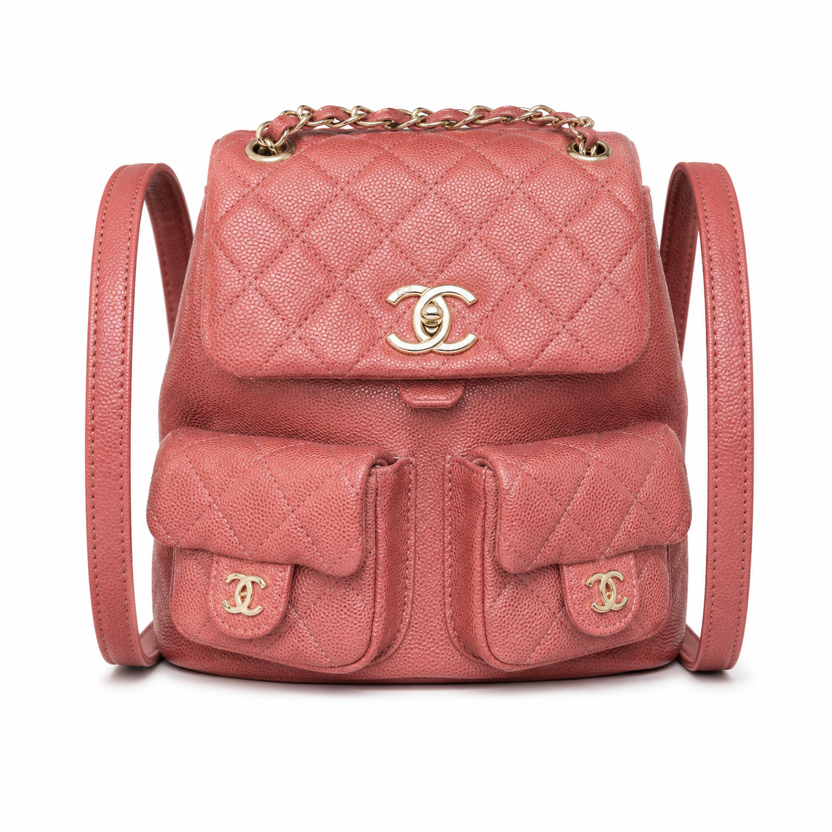 Chanel Quilted Backpack