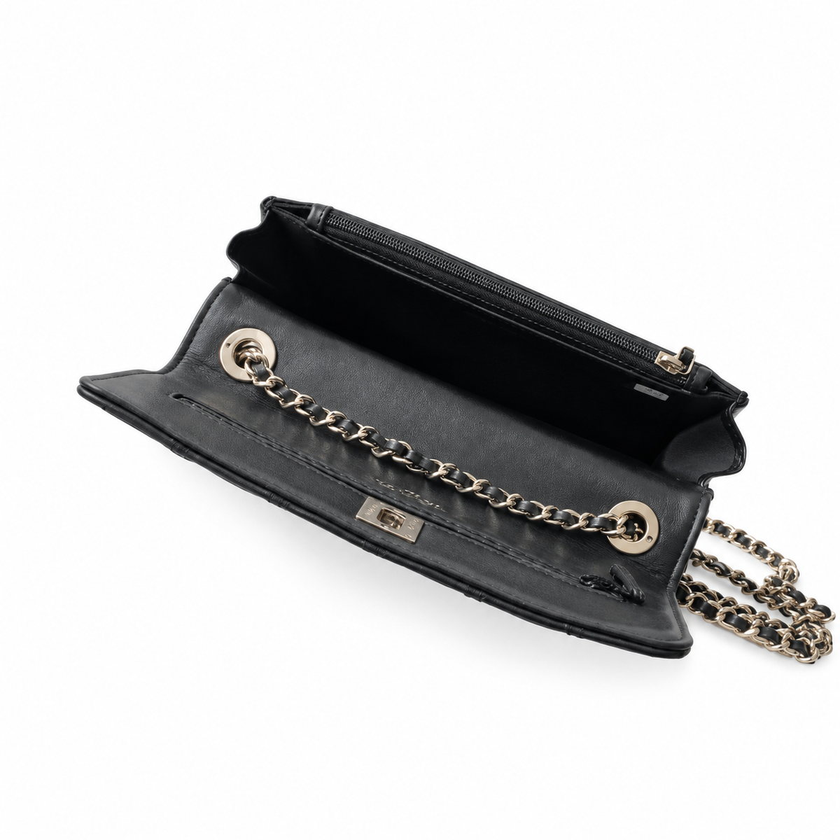 Chanel Quilted Leather Mini Shoulder Bag