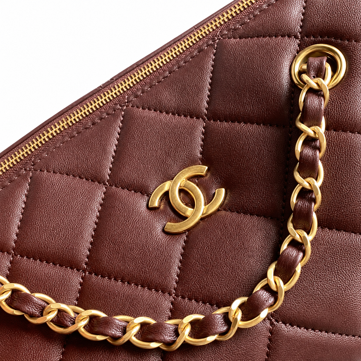 Chanel Quilted Chain Handbag