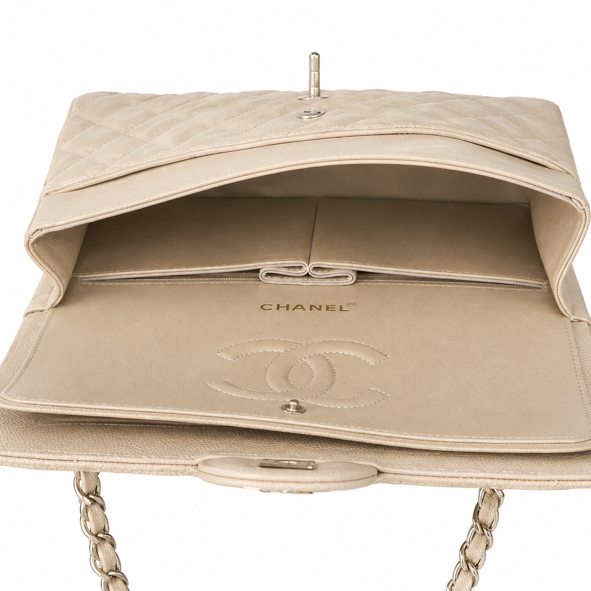 Chanel Diamond Quilted Crossbody Bag