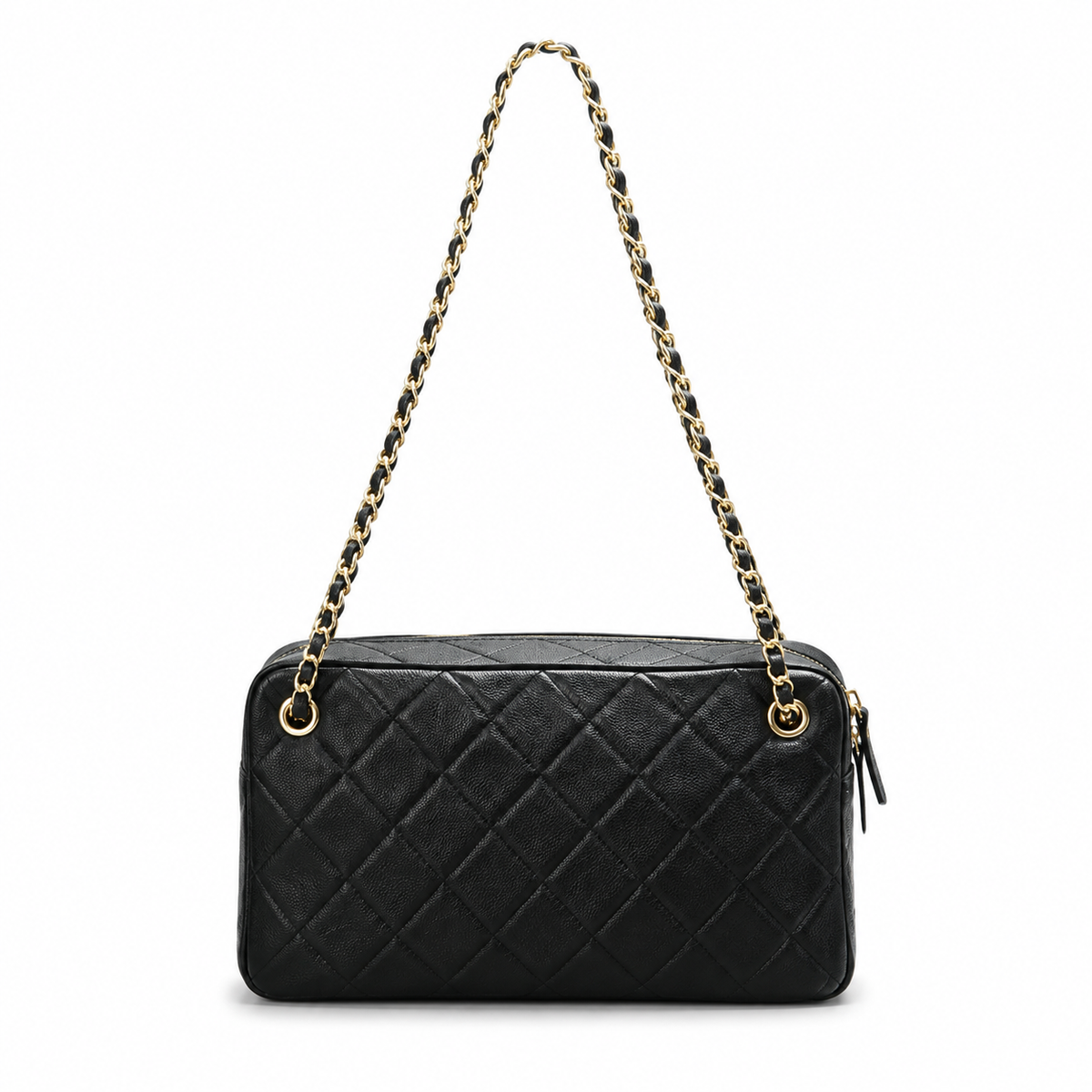 Chanel Sleek Quilted Crossbody Bag