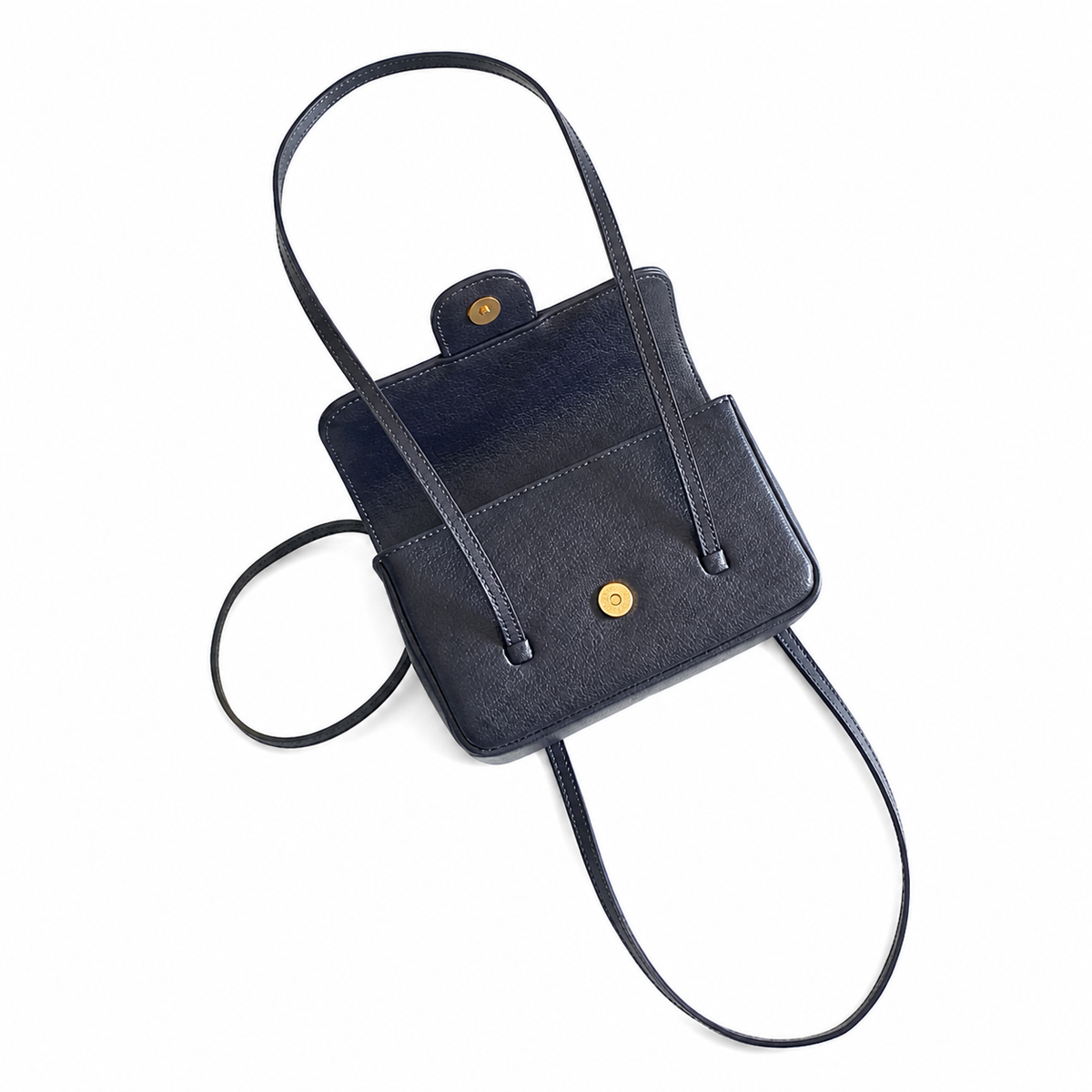 Chanel Black Textured Flap Crossbody Bag