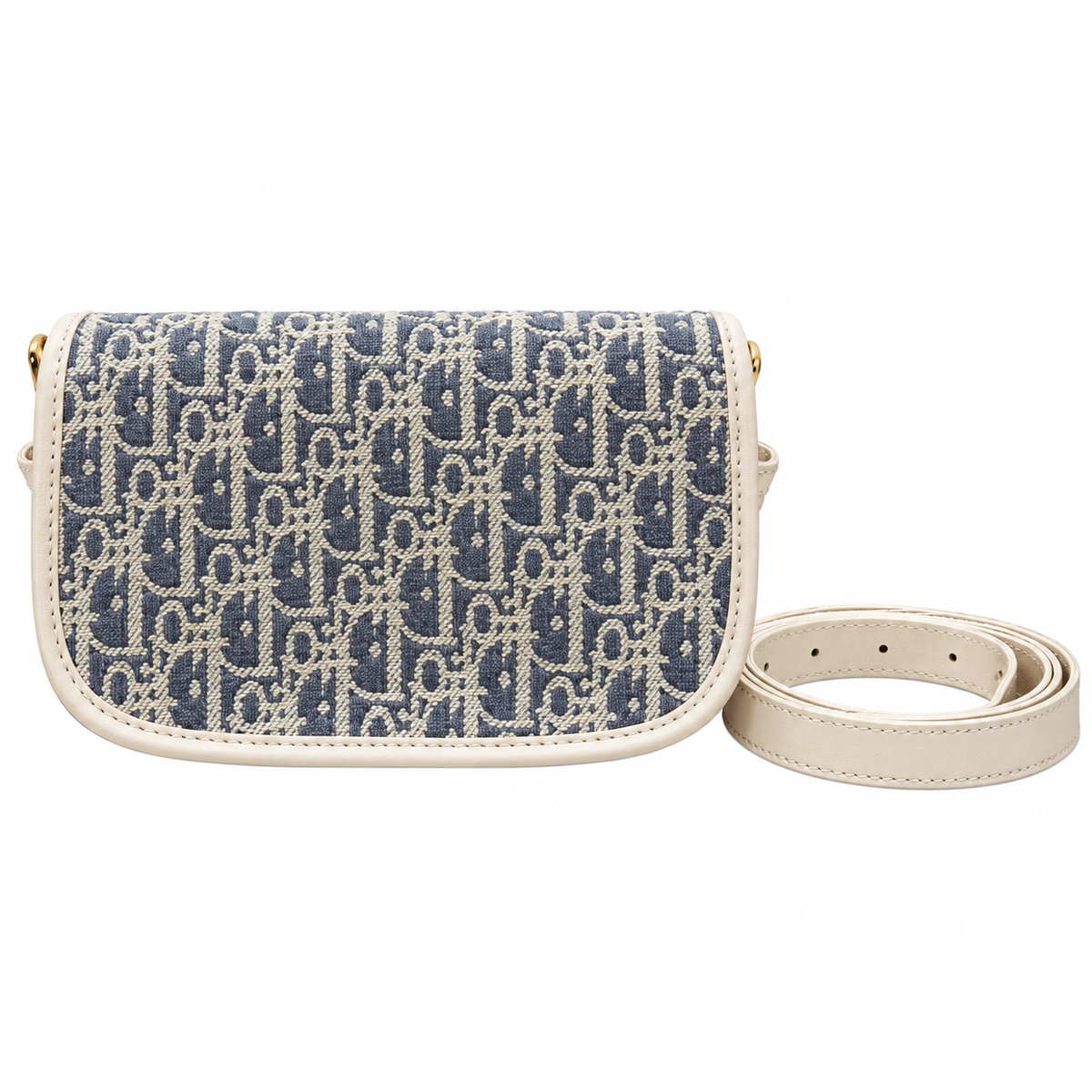 Dior Bobby East-West Bag in Blue Oblique Jacquard with CD Clasp