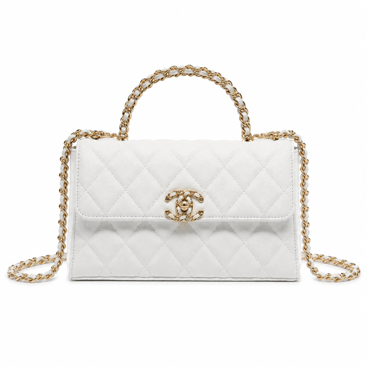 Chanel Quilted Mini Chain Shoulder Bag