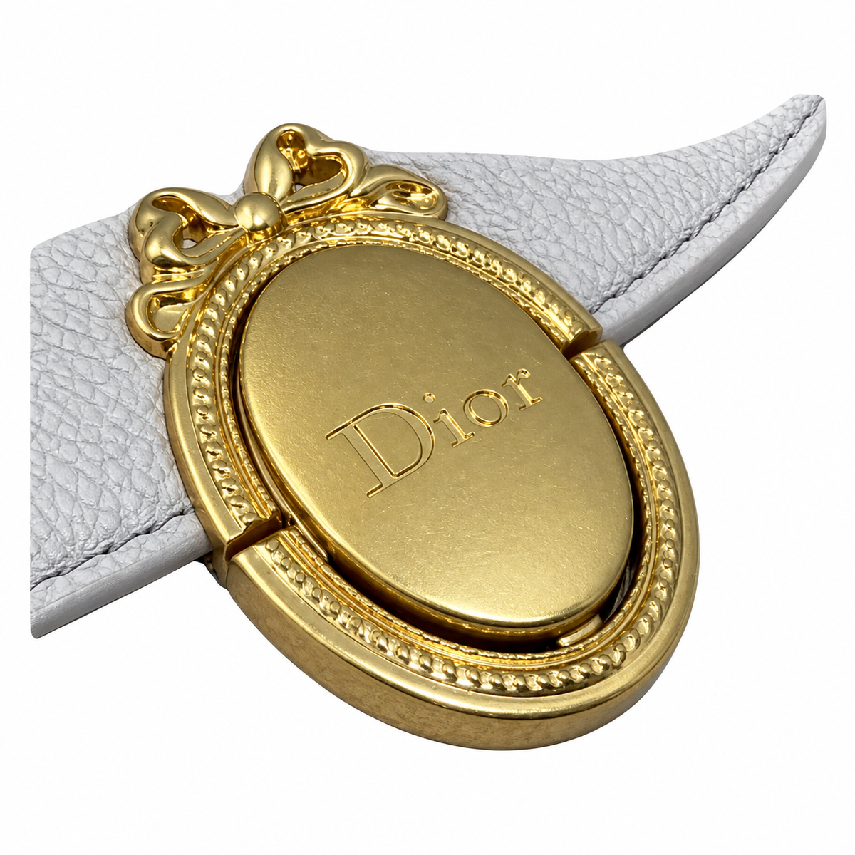 Dior Quilted Cannage Flap Shoulder Bag with Adjustable Strap