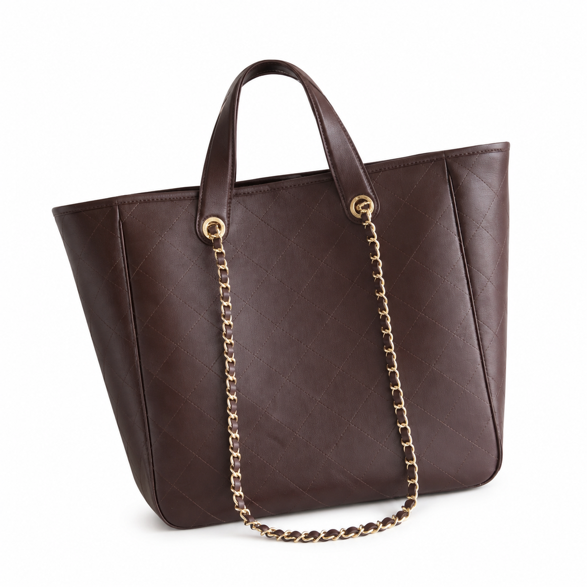 Chanel Quilted CC Chain Tote Bag