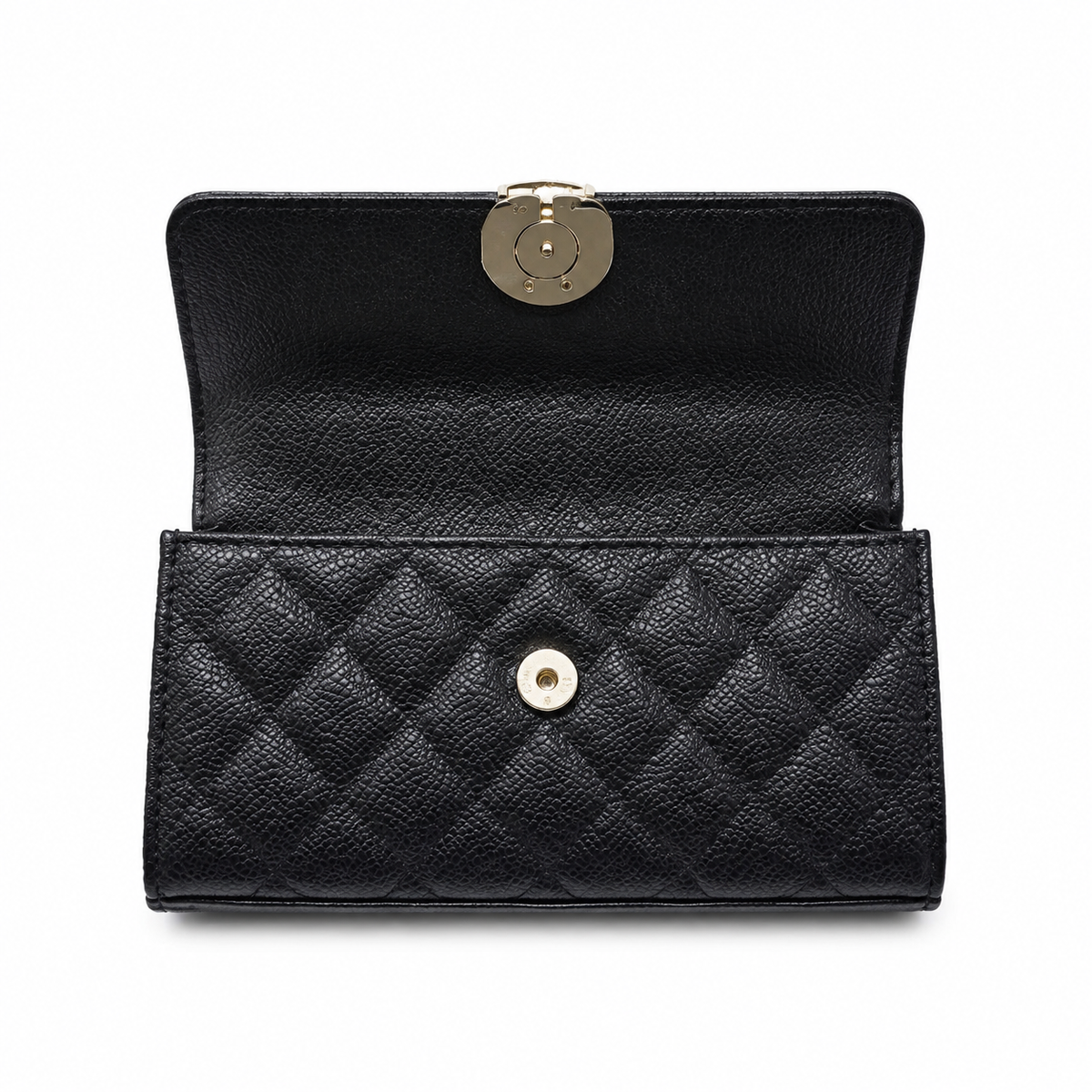 Chanel Quilted Leather Mini Chain Bag