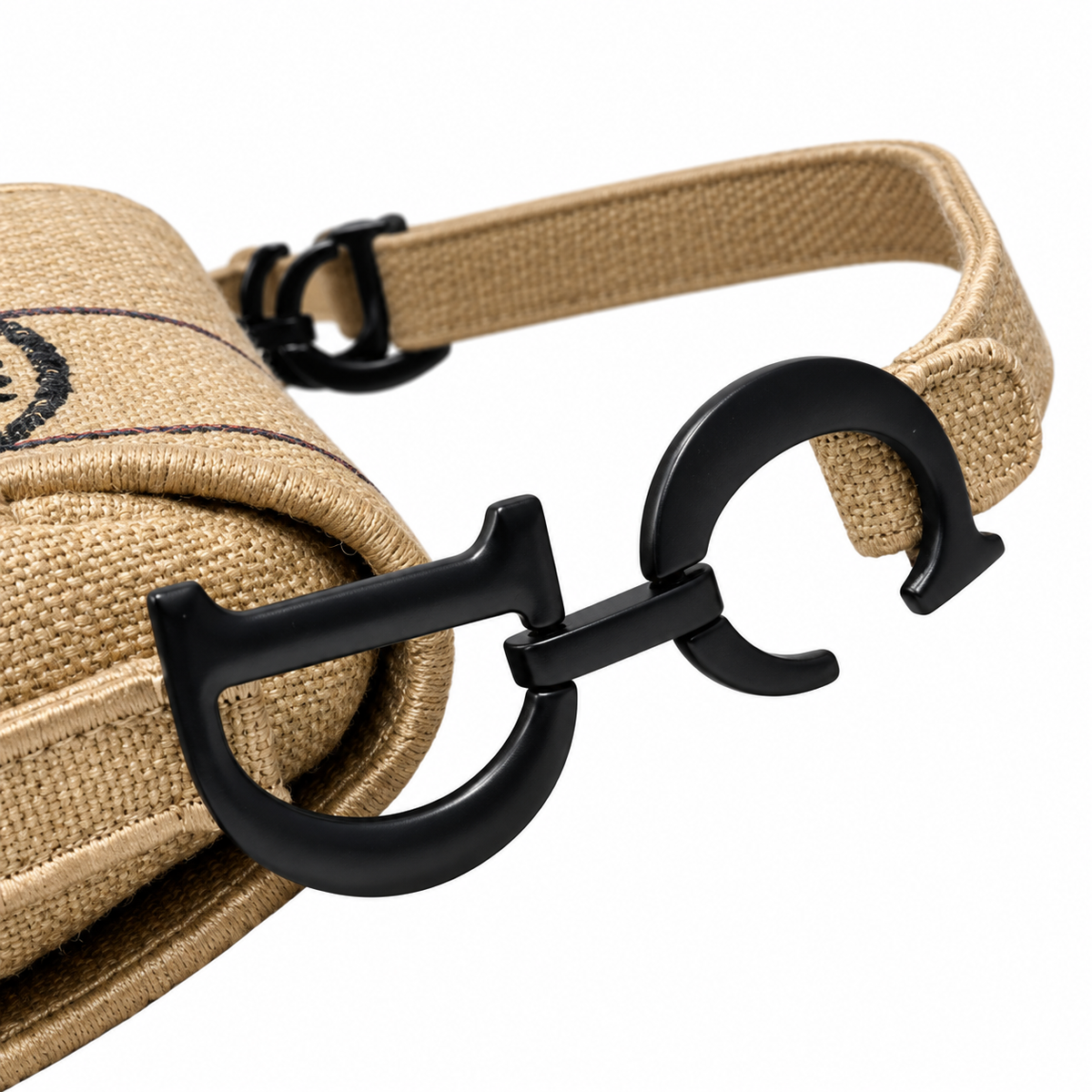 Dior Quilted Cannage Flap Shoulder Bag with Adjustable Strap