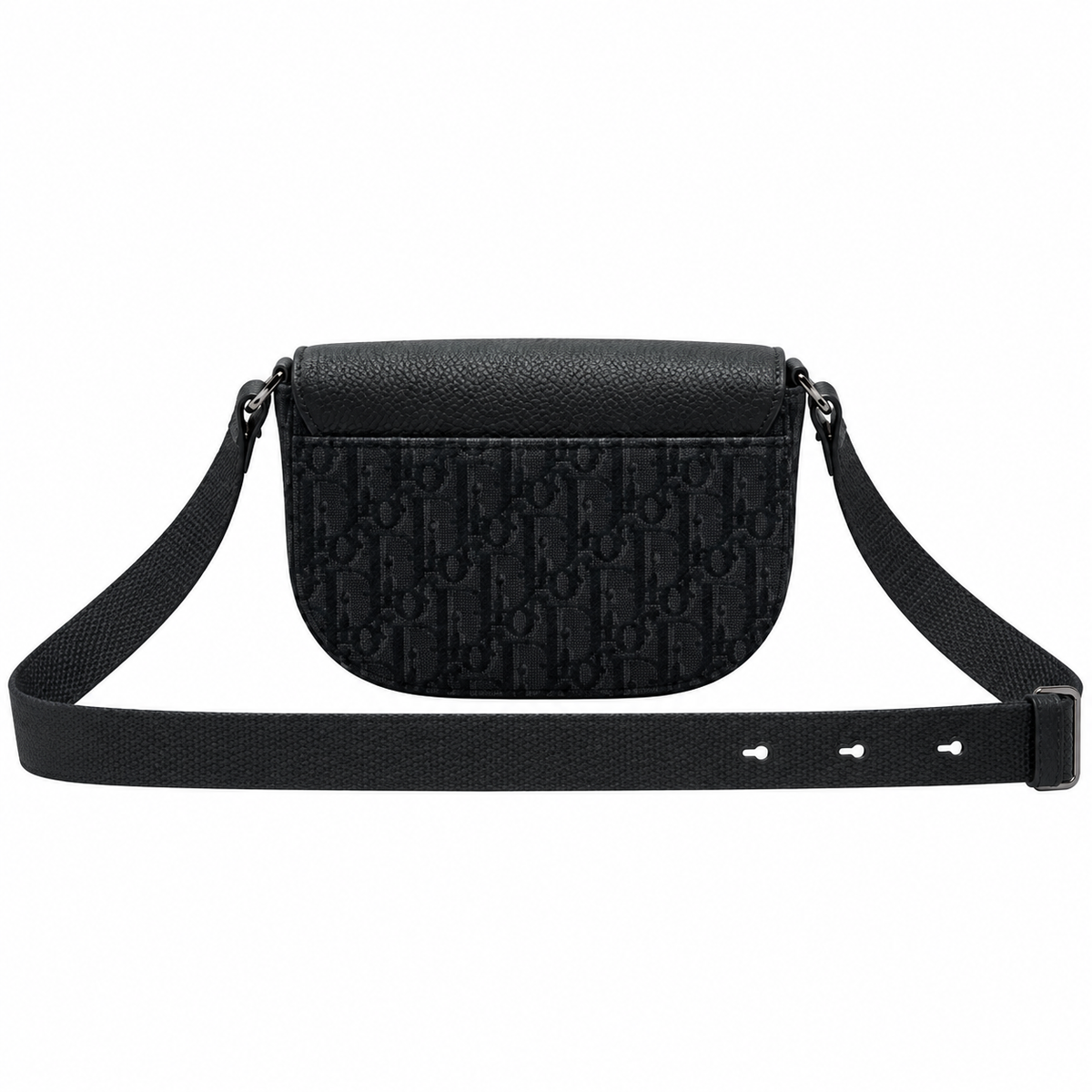 Dior Quilted Cannage Flap Crossbody Bag with Adjustable Strap