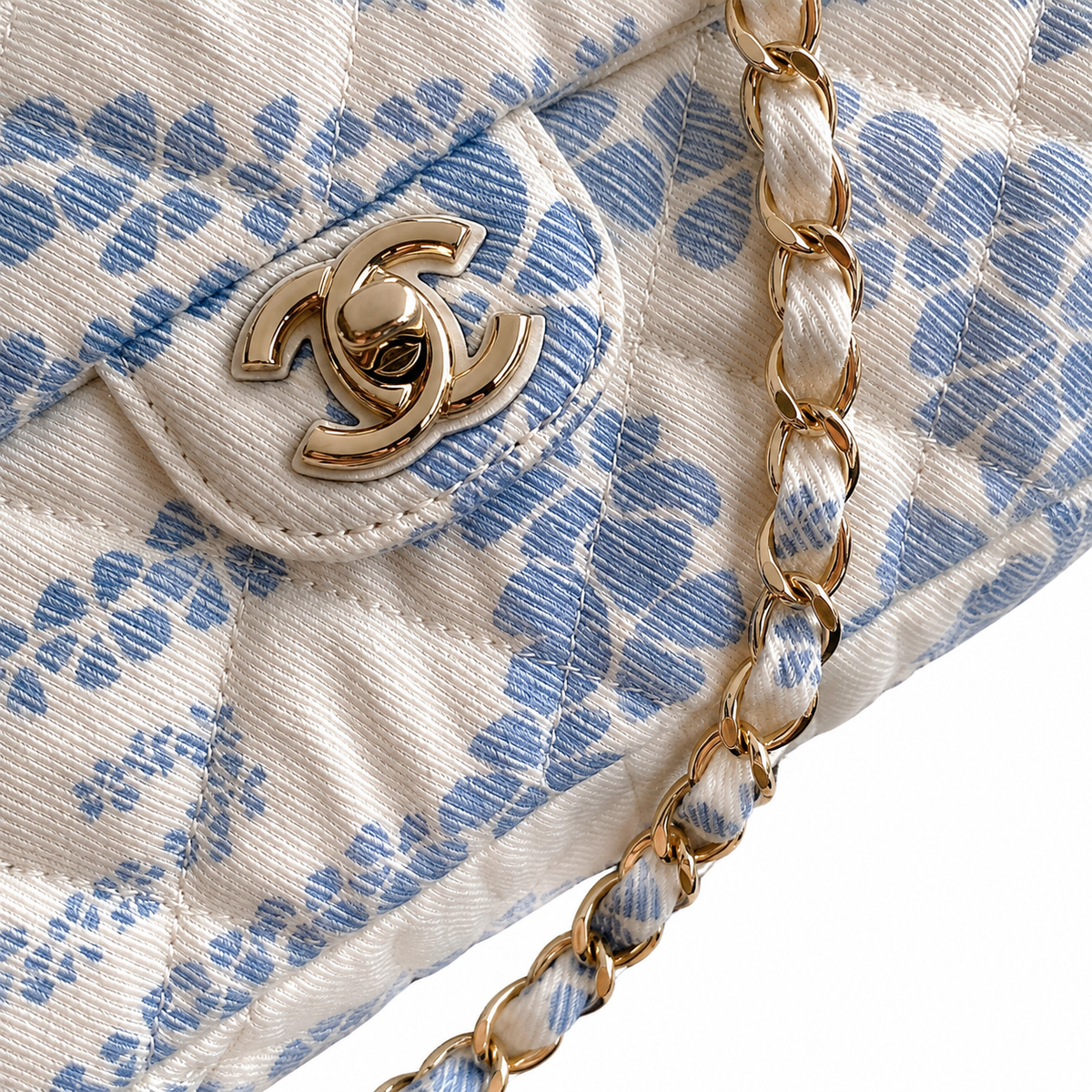 Chanel Quilted Chain Shoulder Bag