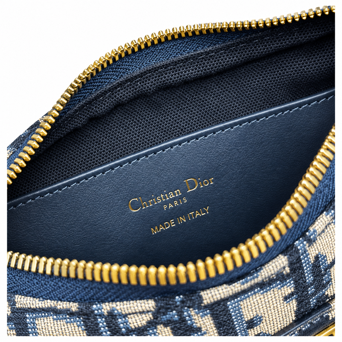 Dior Quilted Cannage Mini Shoulder Bag with Adjustable Strap