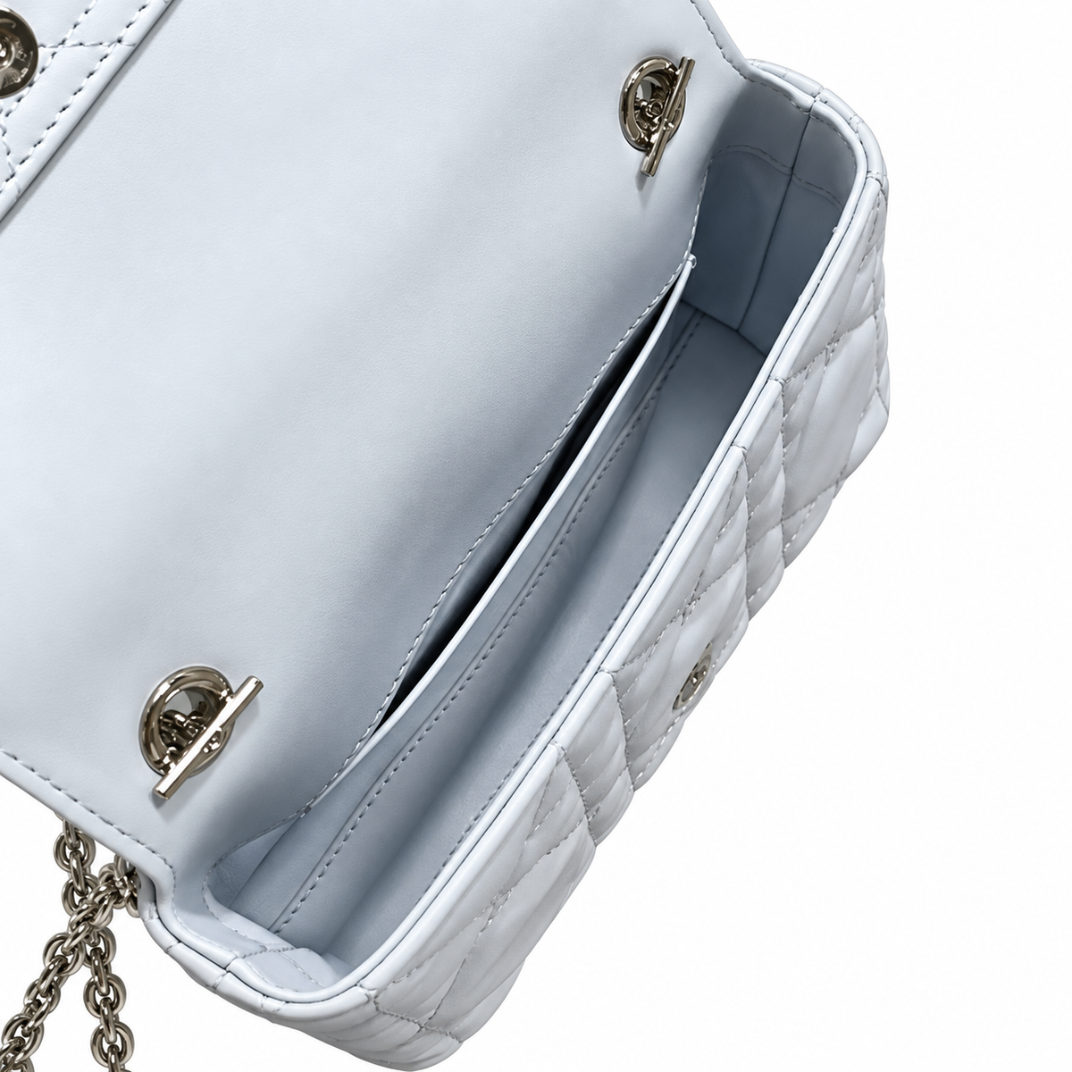 Dior Quilted Cannage Convertible Crossbody Bag with Top Handle