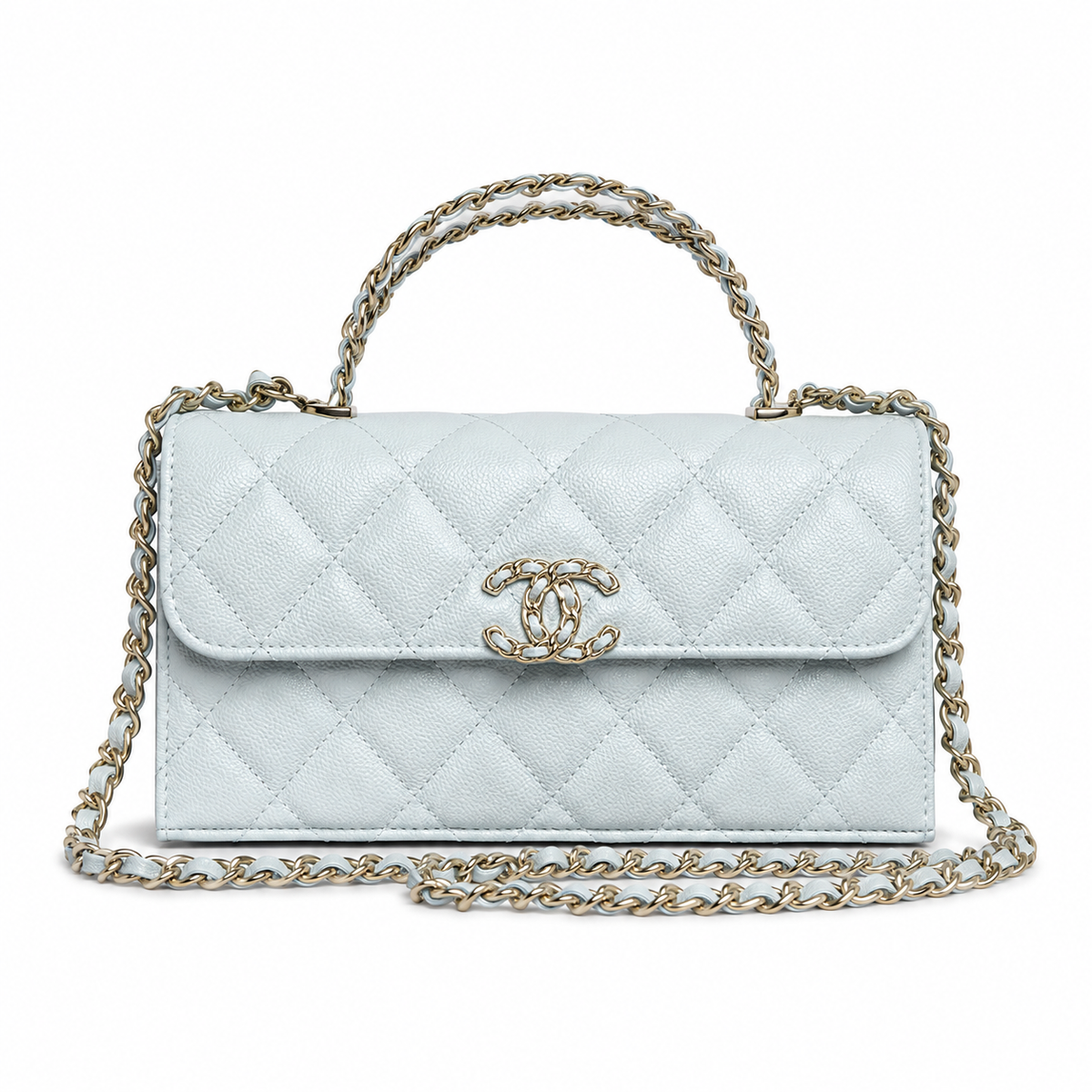 Chanel Quilted Small Chain Crossbody Bag