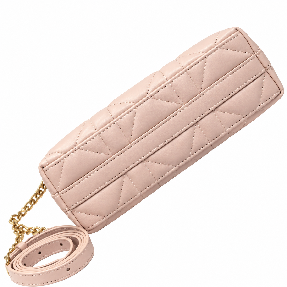 Dior Quilted Cannage Convertible Shoulder Bag with Top Handle