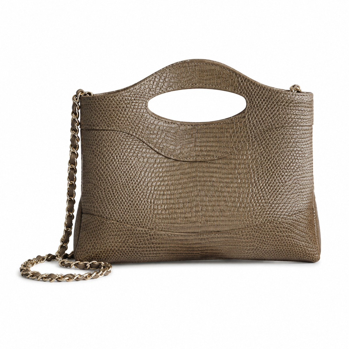 Chanel Quilted CC Top Handle Bag