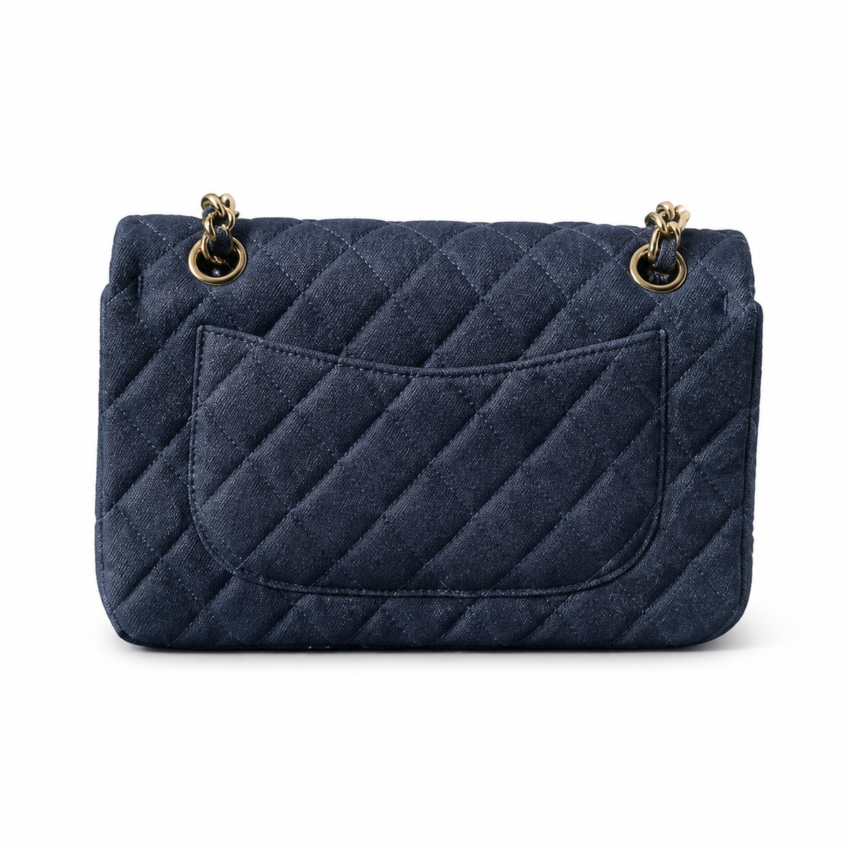 Chanel Dark Blue Quilted Flap Bag