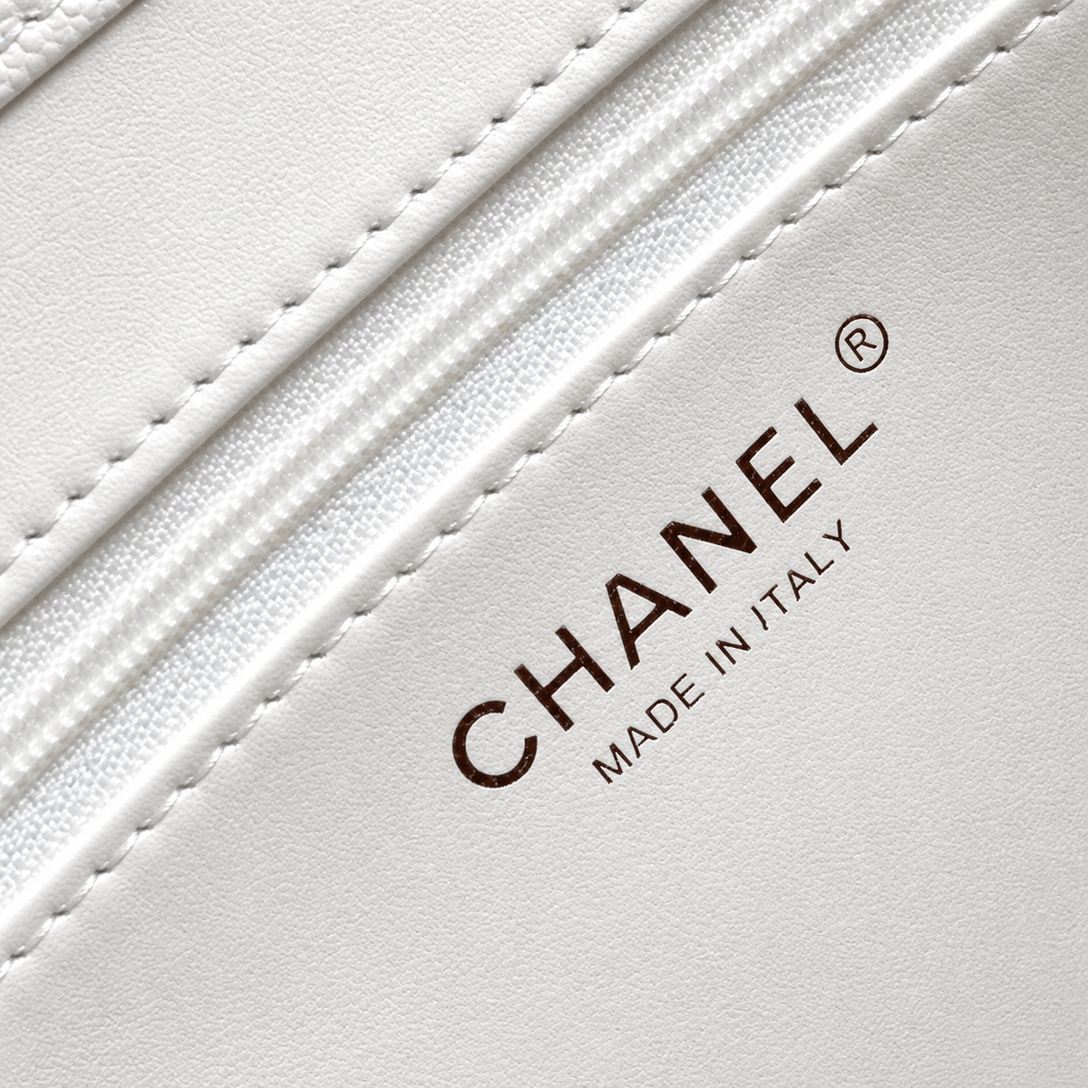 Chanel White Flap Shoulder Bag